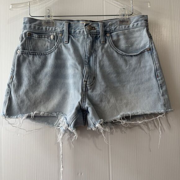 Madewell Pants - Madewell Relaxed Denim Shorts Women’s Size Sz 27 Blue Wash